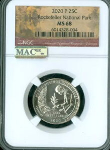 2020�N P ���b�N�t�F���[ 3�� �r�����O�X ���S �N�H�[�^�[ NGC MS68 PQ MAC �X�|�b�g���X *