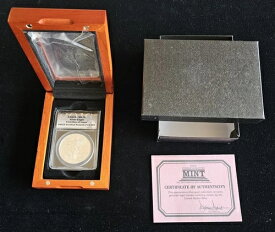 2016年 1オンス シルバー アメリカンイーグル MS70 ANACS FDOI 化粧箱入り