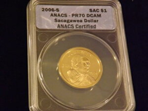 2006-S $1 �T�J�K�E�B�A ANACS PR 70 DCAM