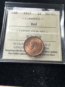 1937N ICCS O[hJi_A^1ZgA**MS-65**# XOB 849