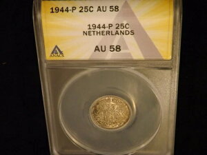 1944- P 25C I_ ANACS AU 58