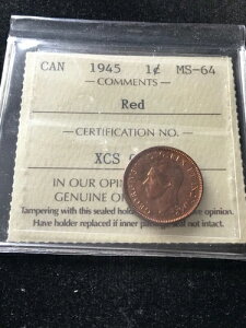 1945 N ICCS O[hJi_A^ 1 ZgA**MS-64** # XCS 024