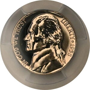 PR66 1958NWFt@[\jbP PCGSO[h US 5C v[t P-MINT EXACT RC1