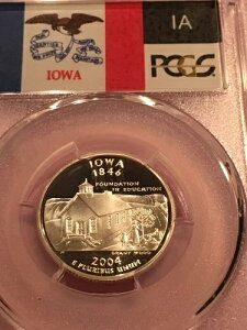 2004N ACIB Vo[ NH[^[ - PCGS PR70DCAM - tXgv[t - x