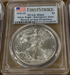 2020-(S) AJ Vo[ C[O 1hRC FS MS69BPCGSB41288789B_[WB