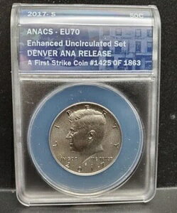 2017-S 50Zg PlfB n[th ANA [X - ANACS EU70 t@[XgXgCNRC