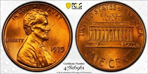 1975N 1Zg J[LO Zgyj[ PCGS MS64RD S[hV[hgD[r[t