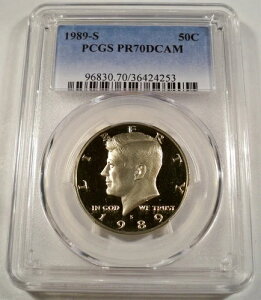 1989-S 50Zg PCGS PR70DCAM PlfB n[t_[ Nbhv[t fB[vJI PR 70 DC