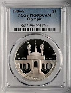 1984-S 1h IsbN v[t Vo[ h (23IsbN) PCGS PR69 DCAM #49031744