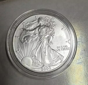 2000N AJ Vo[ C[O BU RC 1IX US $1 h  .999  ~g