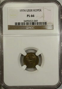 VA \A 1RyCJ 1974 NGC PL 66 UNC ^J