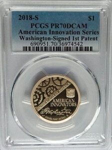 PCGS PR70 2018-S v[t AJECmx[VEV[Y h $1 Vg #1 