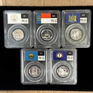 2001-S 5 RC Xe[g NH[^[ Vo[ v[t Zbg PCGS PR69 DCAM tO xB