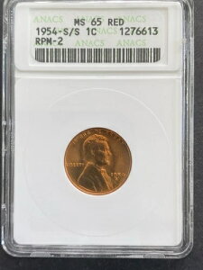 1954�N�t�� RPM-2 MS65 ANACS ���b�h �����J�[���Z���g