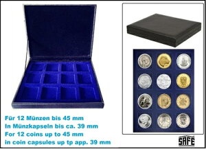 �R�C���J�Z�b�g �I���X�R�C�� �R�C���J�v�Z�� 12�R���p�[�g�����g 45mm SAFE 63450 Nova Deluxe-