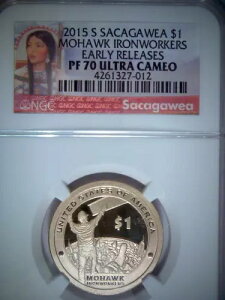 2015N S TJKEBA z[N ACA[J[Y $1 NGC PF70 EgJI A[[[X