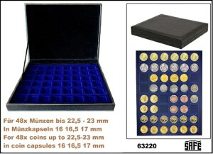 �R�C���J�Z�b�g 20 �S�[���h�}�[�N �G���p�C�A 48�R���p�[�g�����g 22.5 mm SAFE 63220 Nova �f���b�N�X