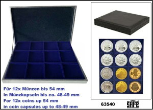 SAFE 63540 NOVA �f���b�N�X �R�C���J�Z�b�g LEFA�f�U�C�� 12x �X�N�G�A�R���p�[�g�����g 54mm-