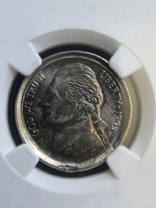 1995�N P �W�F�t�@�[�\�� �j�b�P�� 5C �~���g�G���[ �����J���[ NGC MS63 6FS