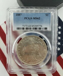 1887N MS62 PCGS KE_[ n $1 EoeBEEhEC[O
