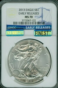 2013 Vo[ C[O NGC MS70 ERBLUE x MAC FINEST O[h MAC X|bgXB