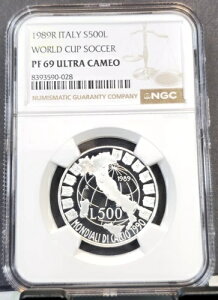 1989N C^A Vo[ 500  [hJbv TbJ[ NGC PF 69 EgJI WFv[t