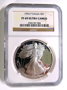 1993-P v[t AJ Vo[ C[O NGC PF69UC uEx m[X|bg zCgdグ