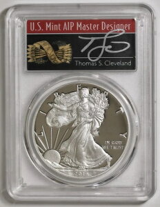 2016-W �v���[�t �V���o�[ �C�[�O�� PCGS PR69DCAM �N���[�u�����h �A���[�Y ���x�� - �E�F�X�g�|�C���g �~���g