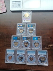 2006�N 10���Z�b�g �R�C�� - PCGS �v���[�t69 dcam �N���b�h - 1�Z���g�A5�Z���g�A10�Z���g�A5�B 25�Z���g�A50�Z���g�A$1 �P�[�X�t��