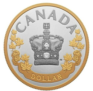 インペリアル・ステート・クラウン エリザベス2世 2022年 カナダ .9999 銀貨 1ドル コイン