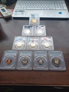 2004�N�� 10���Z�b�g - PCGS PR69 DCAM - 1�Z���g�A5�Z���g�A10�Z���g�A5�B 25�Z���g�A50�Z���g�A$1 �P�[�X�t��