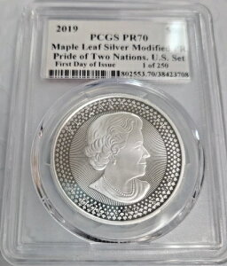 2019�N 5�h�� �C���v���[�t �V���o�[ ���[�v�����[�t PCGS PR70 ���� �W���X�e�B���E�g���h�[ O135