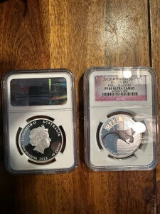 2012�N P �I�[�X�g�����A S50C �}���^���C 1/2�I���X �V���o�[ PF69