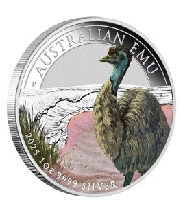 2025 Emu - 1�I���X �J���[�V���o�[�R�C�� �p�[�X�~���g COA 1680 - ���s����2500���̂�