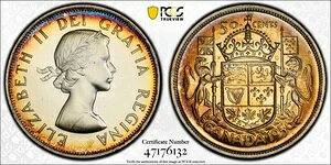 �J�i�_�A1956�N�G���U�x�X2���L�O50�Z���g�d�݁BPCGS PL 66�B���s����6,500���B