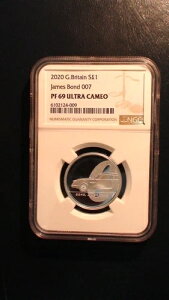 2020�N �p�� NGC PF69 UCAM 1�|���h �W�F�[���Y �{���h 007 .999 �V���o�[ 1/2�I���X �R�C��!