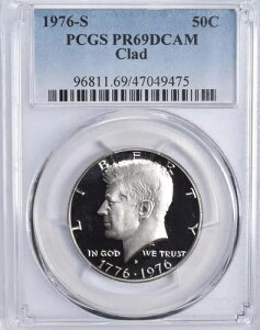 5-1976-S PlfB n[t_[ 50Zg PCGS PR69 PF69 DCAM Nbh 5Zbg