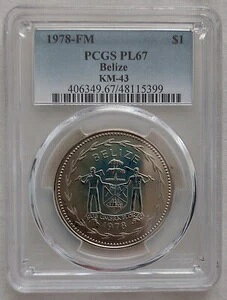 x[Y UNC 1h v[tCN Cu-Ni RC 1978N KM#43 XJ[bgRSECR  PCGS PL67