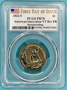 2022-S AJCmx[V VT o[Xv[t Xm[{[h FDOI PCGS ؖ PR70