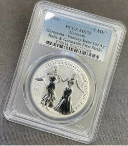 2020 Q}jA AS[Y Vo[ 5MK PCGS MS-70 t@^W[ CV[ 1 IX Vo[ WF ~!!