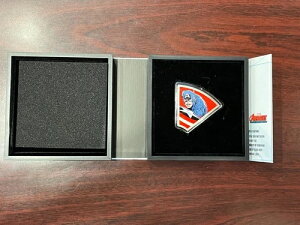 2023年ニュージーランド造幣局 マーベル アベンジャーズ 60周年 - キャプテン・アメリカ 1オンス 銀貨