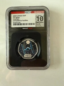 2024 GB S50P TIE�t�@�C�^�[ �J���[���C�Y UnVaulted - VaultBox NGC Proof 10 Ultra Cameo