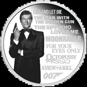 �W�F�[���Y�E�{���h 007 ���K�V�[�V���[�Y ��2�� 2022�N 1�I���X �V���o�[ ���W���[�E���[�A 1�h�� �R�C�� �v���[�t