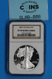 2007 W $1 Vo[ AJC[O NGC PF70 PR70 v[t EgJI SLAB-006