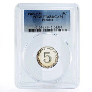 pi} 5 ZeV  PR68 PCGS CuNi RC 1985