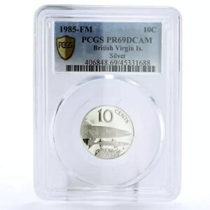 �C�M���X�̃��@�[�W������ 10�Z���g �O���[�g�o���N�[�_ �� PR69 PCGS ��� 1985�N
