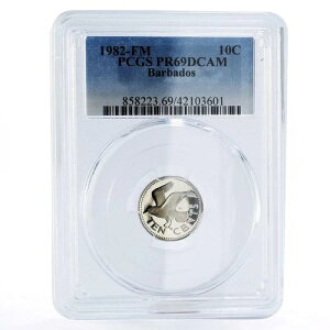 oohX 10Zg [hChCtV[Y tCOo[h PR69 PCGS CuNi RC 1982N