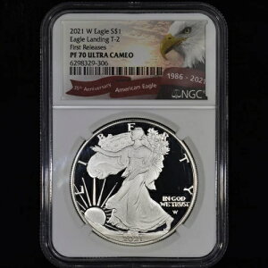 2021-W 1�h�� �v���[�t �V���o�[ �C�[�O�� ? NGC PF-70 ? �R�C�� �^�C�v 2 T2 ���񃊃��[�X ?�M���ς�?