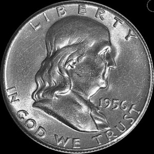 1956N AJ tN n[th 50Zg 90%  UNC (MS)