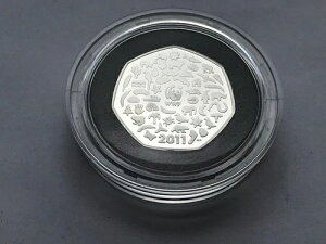 Simply-Coins~ 2011 �V���o�[�v���[�t ���E���R�ی��� WWF �t�B�t�e�B 50�y���X